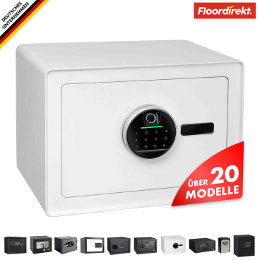 Floordirekt Tresor Murowa - Fingerabdruck und Codeschloss Mit Override-Schlüssel - 25 x 35 x 25 cm 25 x 35 x 25 cm - Bild-Darstellung des Produktes 1