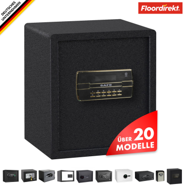 Floordirekt Tresor Super Pit - Feuerfest Doppelschlüsselschloss Mit T-Griff - 42 x 37,5 x 32 cm 42 x 37,5 x 32 cm - Bild-Darstellung des Produktes 1