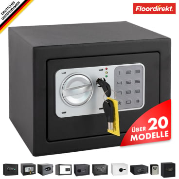 Floordirekt Tresor Cortez - Elektronisches Zahlenschloss Mit Bodenmatte - 17 x 23 x 17 cm 17 x 23 x 17 cm - Bild-Darstellung des Produktes 1