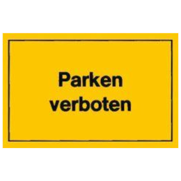 EDE Verbotsschilder Parken verboten EDE Verbotsschilder Parken verboten - Bild-Darstellung des Produktes 1