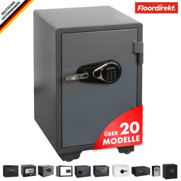 Floordirekt Tresor Cullinan - Digitaler Code LCD-Bildschirm Mit Override-Schlüssel - 70 x 50 x 49 cm 70 x 50 x 49 cm - Bild-Darstellung des Produktes 1