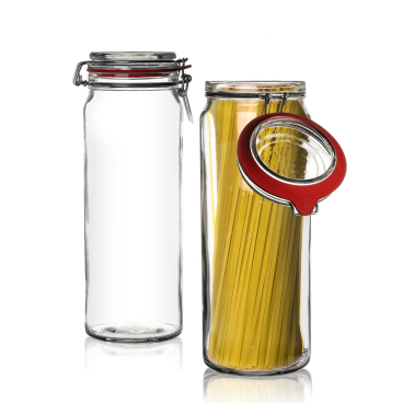BigDean 3er Set Vorratsgläser 2160ml - Einmachgläser Spaghetti Glas Vorratsglas - Bild-Darstellung des Produktes 1