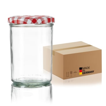 BigDean 48x Sturzgläser 435ml - Einmachgläser Vorratsglas - Bild-Darstellung des Produktes 1