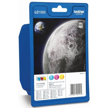 Tintenpatronen Brother LC-1000 Rainbowkit (je 1x M/C/Y) Tintenpatronen Brother LC-1000 Rainbowkit (je 1x M/C/Y) - Bild-Darstellung des Produktes 1