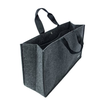Desk Sharing Bag Basic L dunkelgrau recycelter PET Filz 500x280x150mm Desk Sharing Bag Basic L dunkelgrau recycelter PET Filz 500x280x150mm - Bild-Darstellung des Produktes 1