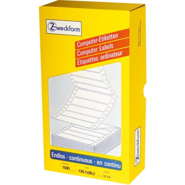 Universal-Etiketten 139,7x99,2 mm 1500 Etiketten weiß Universal-Etiketten 139,7x99,2 mm 1500 Etiketten weiß - Bild-Darstellung des Produktes 1