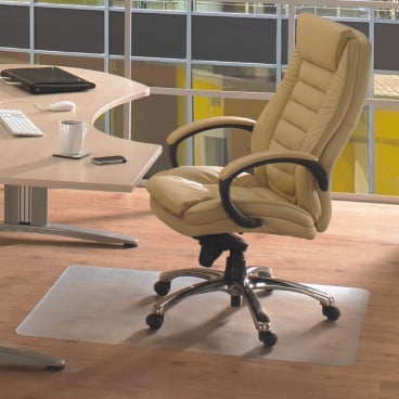 Bodenschutzmatte CLEARTEX für Hartböden 75x120cm transparent rechteckig Bodenschutzmatte CLEARTEX für Hartböden 75x120cm transparent rechteckig - Bild-Darstellung des Produktes 1