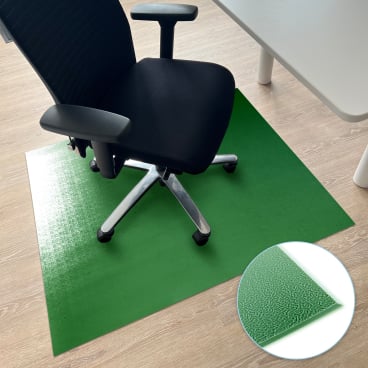 Floordirekt Bodenschutzmatte Kleopatra - PVC Rutschhemmend 45° Kantenschnitt - Grün 100 x 150 cm Grün 100 x 150 cm - Bild-Darstellung des Produktes 1