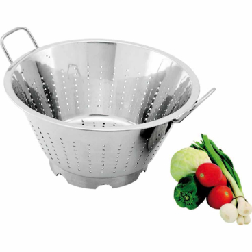 Gemüseseiher konisch, poliert, Ø 40 cm 1x Gemüseseiher - Bild-Darstellung des Produktes 1