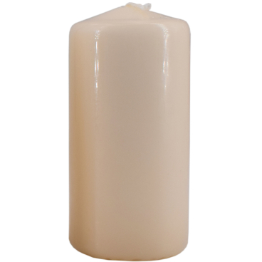 Tischkerze, creme 1 Packung = 5 Stück, ca. 18 Stunden Brenndauer - Bild-Darstellung des Produktes 1