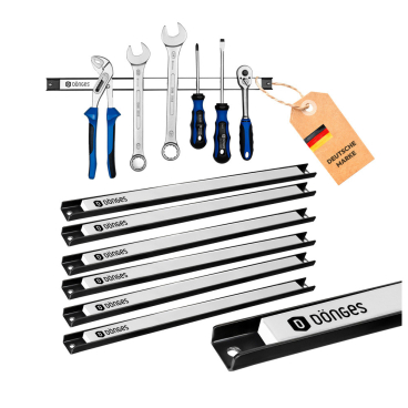 Dönges Magnet Werkzeugleiste 45cm weiß 6 Stück Dönges Magnet Werkzeugleiste 45cm weiß 6 Stück - Bild-Darstellung des Produktes 1