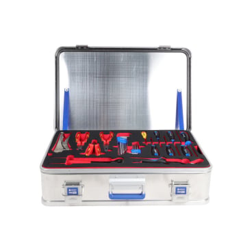 Dönges Handwerkzeugkasten DIN 14881-FWKa, komplett in Firebox mit Schaumeinlage Dönges Handwerkzeugkasten DIN 14881-FWKa, komplett in Firebox mit Schaumeinlage - Bild-Darstellung des Produktes 1