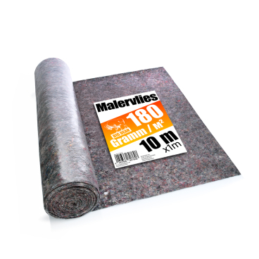 BigDean Premium Malervlies 180g/m² 10m Rolle mit Durchsickerungsschutz Malervlies - Bild-Darstellung des Produktes 1