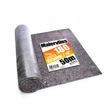 BigDean Premium Malervlies 180g/m² 50m Rolle mit Durchsickerungsschutz Malervlies - Bild-Darstellung des Produktes 1