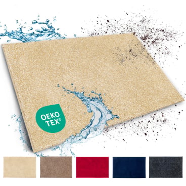 Floordirekt Schmutzfangmatte Nasa - Rutschfeste TPR-Rückseite Waschbar - Beige 137 x 210 cm Beige 137 x 210 cm - Bild-Darstellung des Produktes 1