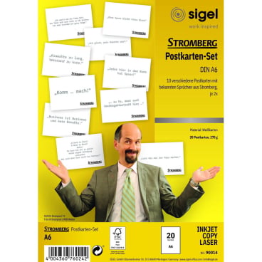 Postkarten Stromberg Chefpost A6 270g 20 Stück Postkarten Stromberg Chefpost A6 270g 20 Stück - Bild-Darstellung des Produktes 1