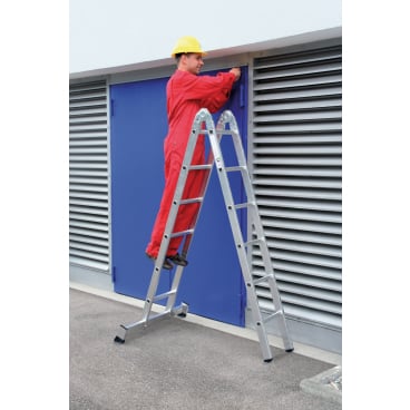 Günzburger Klappleiter 2 x 4 Sprossen - Bild-Darstellung des Produktes 1