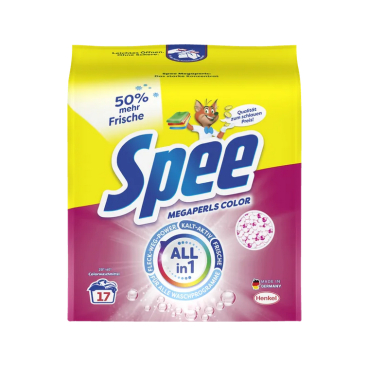 Spee All-in-1 Megapearls® Colorwaschmittel 1 Packung = 1,02 kg, 17 WL - Bild-Darstellung des Produktes 1