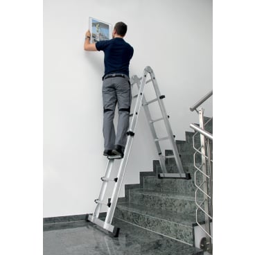 Günzburger Teleskopleiter 4 x 6 Sprossen - Bild-Darstellung des Produktes 1