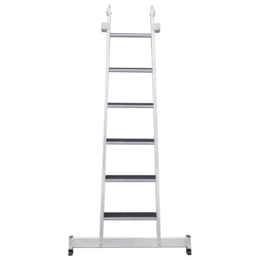 Günzburger Stufen-Glasreinigerleiter 2-stufiges Unterteil, mit clip-step R13 und Traverse - Bild-Darstellung des Produktes 1