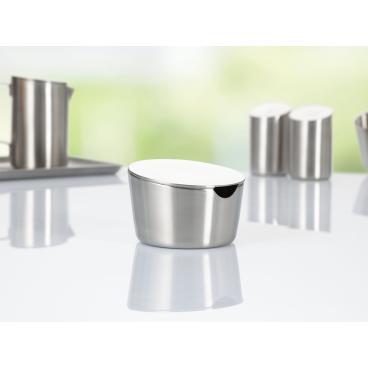 Vista Zuckertopf Mit Deckel Edelstahl 10Cm Gk Zuckertopf mit Deckel VISTA - Bild-Darstellung des Produktes 1