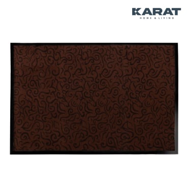Floordirekt Sauberlaufmatte Brasil aus Polyamid - Antistatisch mit PVC-Rücken - Rot 90 x 120 cm Rot 90 x 120 cm - Bild-Darstellung des Produktes 1