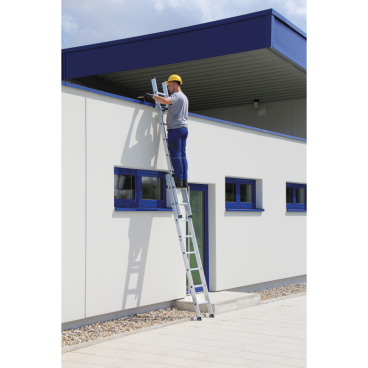 Günzburger Aluminium-Schiebeleiter 2 x 16 Sprossen - Bild-Darstellung des Produktes 1