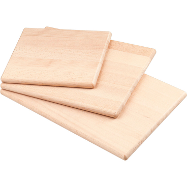 Schneidbrett aus Holz, 300 x 250 x 20 mm (BxTxH) 1x Schneidbrett - Bild-Darstellung des Produktes 1