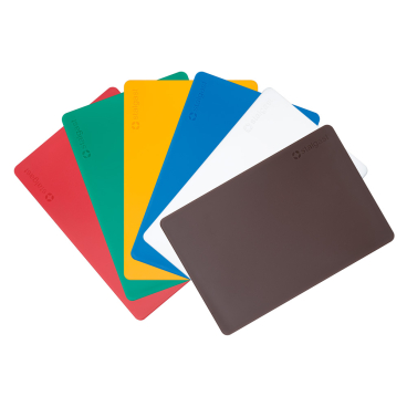 HACCP Schneidbrettset 450x300 mm, 6-tlg. 1x Schneidbrettset - Bild-Darstellung des Produktes 1