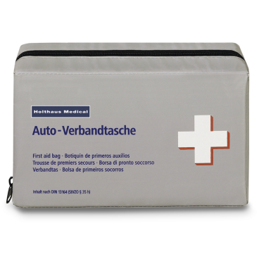 Holthaus Medical Verbandtasche Auto, DIN 13164 1 Stück, Maße: 23 x 14 x 8 cm - Bild-Darstellung des Produktes 1