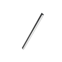 Moerman NV MOERMAN Aluminium-Wischerschiene mit Dura-Flex SOFT, Leichte Aluminium-Wischerschiene mit Dura-Flex-Gummi, Breite: 25 cm 19814