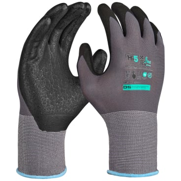Hi5 X Flexitec Montagehandschuhe, grau/weiß 1 Paar, Größe 8 - Bild-Darstellung des Produktes 1