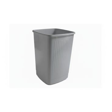 Bekaform Papierkorb, 25 Liter, weiß Farbe: rauchgrau, Volumen: 25 Liter - Bild-Darstellung des Produktes 1