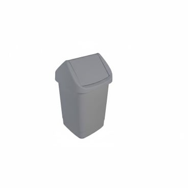 Bekaform Schwingdeckeleimer, 15 Liter Farbe: rauchgrau - Bild-Darstellung des Produktes 1