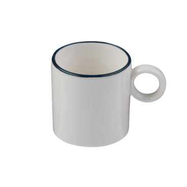 IDFine Modest Navy Ring Coffee Cup 80 cc 1 Packung = 12 Stück - Bild-Darstellung des Produktes 1