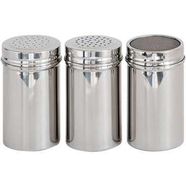 Stalgast Edelstahl Gewürzstreuer fein, 0,4 Liter, Ø 70 mm, Höhe 130 mm 1x Gewürzstreuer - Bild-Darstellung des Produktes 1