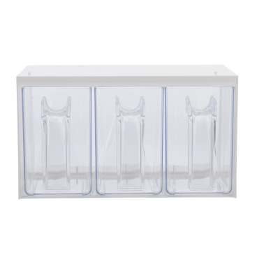 Westmark Schüttengehäuse Roma mit 3 Schütten, 4-teiliges Set Abmessungen: 255 x 178 x 144 mm - Bild-Darstellung des Produktes 1
