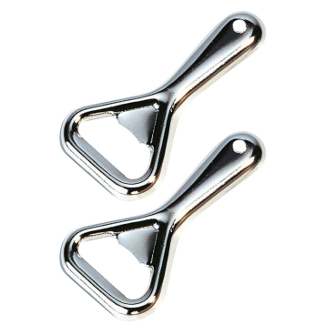 Westmark Flaschenöffner Metall, 2-teilig Abmessungen: 80 x 41 x 6 mm - Bild-Darstellung des Produktes 1