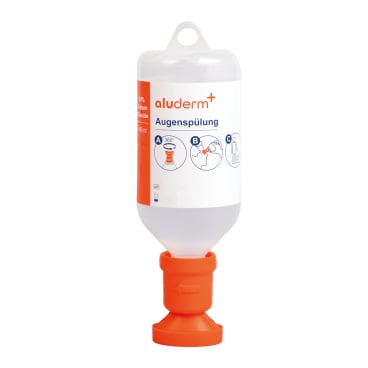 Söhngen aluderm® Augenspülung 0,9% Sodium Chloride, steril 500 ml - Flasche - Bild-Darstellung des Produktes 1