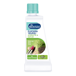 Dr. Beckmann Group GmbH Dr. Beckmann Fleckenteufel Natur & Kosmetik, Spezialfleckentferner gegen Grasflecken, Erde und Make-up, 50 ml - Flasche 4262