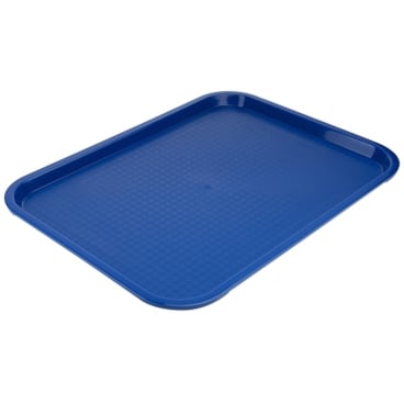 Fast Food Tablett 40 cm blau Polypropylen blau, 1 Packung = 1 Stück - Bild-Darstellung des Produktes 1