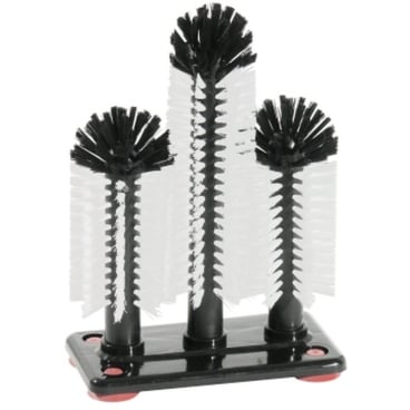 Gläserbürsten 18/24/18 cm auf Kunststoffplatte 1 Packung = 1 Stück - Bild-Darstellung des Produktes 1