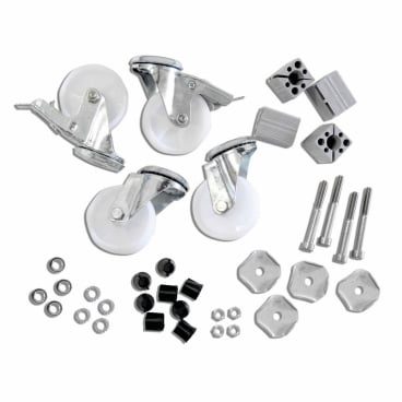 cookmax Rädersatz für Arbeitstische 4 Stück 1 Packung = 1 Stück - Bild-Darstellung des Produktes 1