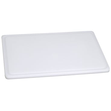 Schneidbrett, weiß 60 x 40 cm 2 cm, mit Saftrille 1 Packung = 1 Stück - Bild-Darstellung des Produktes 1