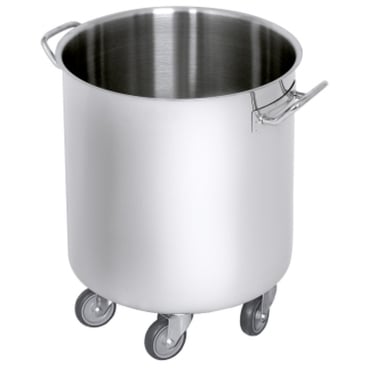 Abfallbehälter mit Rollen 50 l ohne Deckel 1 Packung = 1 Stück - Bild-Darstellung des Produktes 1