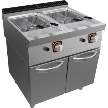 cookmax Gas-Fritteuse 15 + 15 l 1 Packung = 1 Stück - Bild-Darstellung des Produktes 1