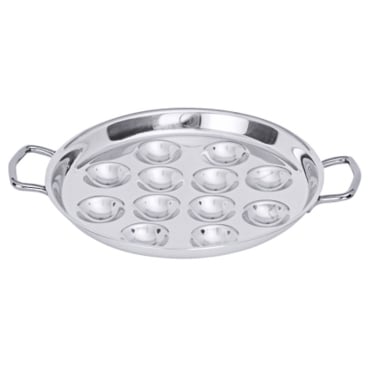 Schneckenplatte mit Griffen für 12 Schnecken 1 Packung = 1 Stück - Bild-Darstellung des Produktes 1