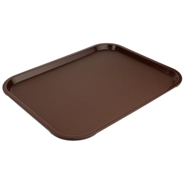 Fast Food Tablett 45 cm braun Polypropylen braun 1 Packung = 1 Stück - Bild-Darstellung des Produktes 1