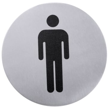Toiletten-Türsymbol HERR 1 Packung = 1 Stück - Bild-Darstellung des Produktes 1