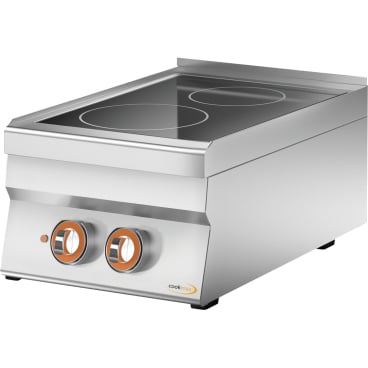 cookmax Ceran-Kochfläche, Hochleistung, 2 Zonen 1 Packung = 1 Stück - Bild-Darstellung des Produktes 1